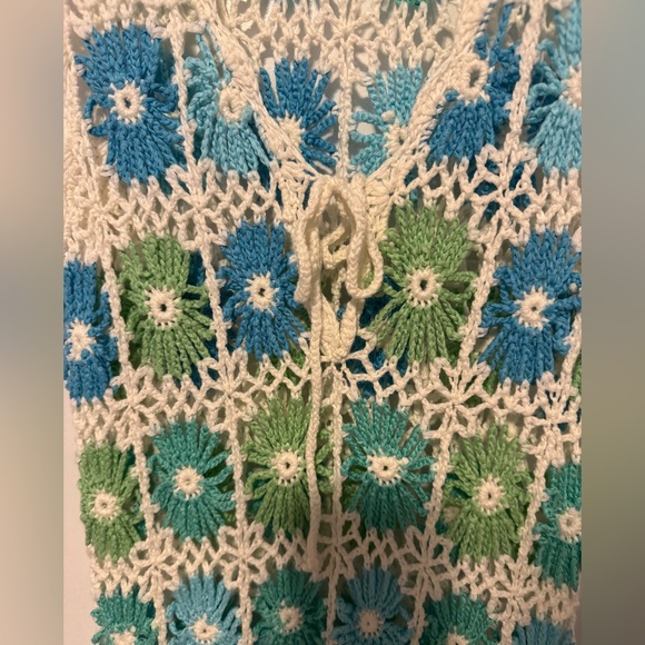 Show me your mumu Vacay crochet maxi dress coverup - Picture 8 of 9